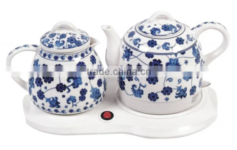 classics china flower design small ceramic tea pot