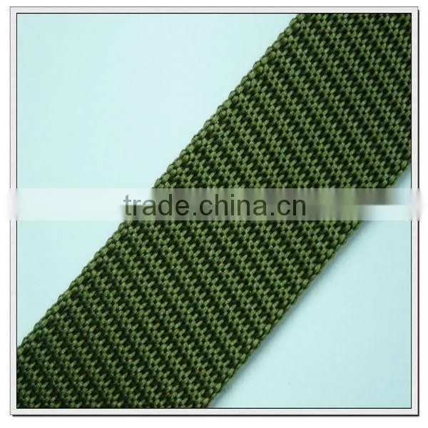37mm olivegreen army pp webbing belt,military polypropylene webbing belt
