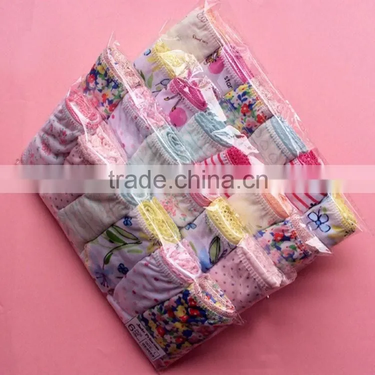 Factory Design Available 0-3 Year-old Softexible OEM Kintted Disposable Underwear For Children