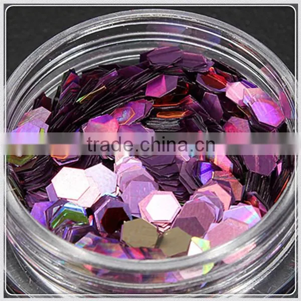 High temperature embossing glitter powder for textile printing