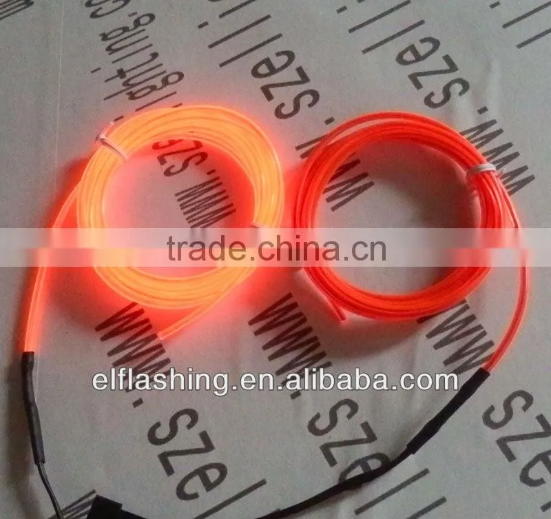 el lighting wire transparent blue