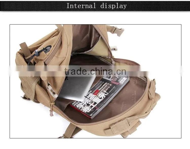 Camouflage outdoor hunting hiking camping backpack