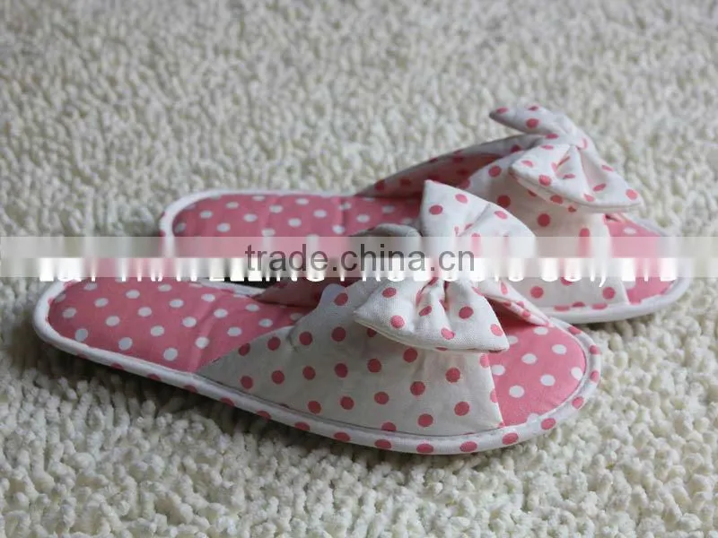 Jersey with teddy print women indoor Slippers, women home slippers,women house slippers,
