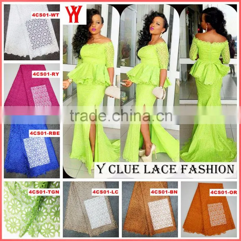 Hot selling african embroidery lace cord lace fabric supplier indian fabric wholesale