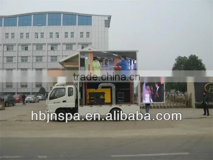 Export truck RHD led advertising truck for sale