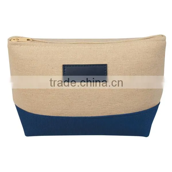Promotional Allure jute Cosmetic Bag/makeup bags
