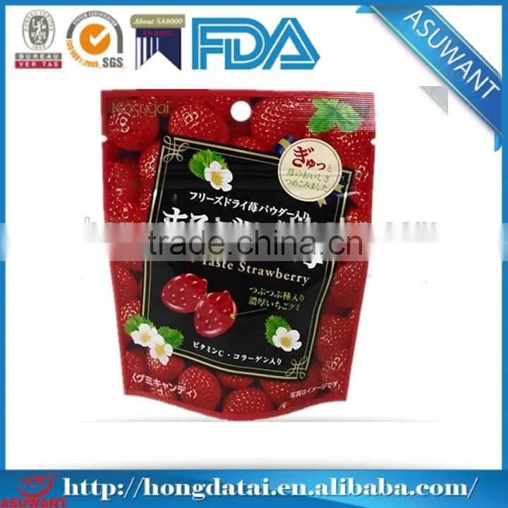 Wholesale machine price zipper plastic foil bag