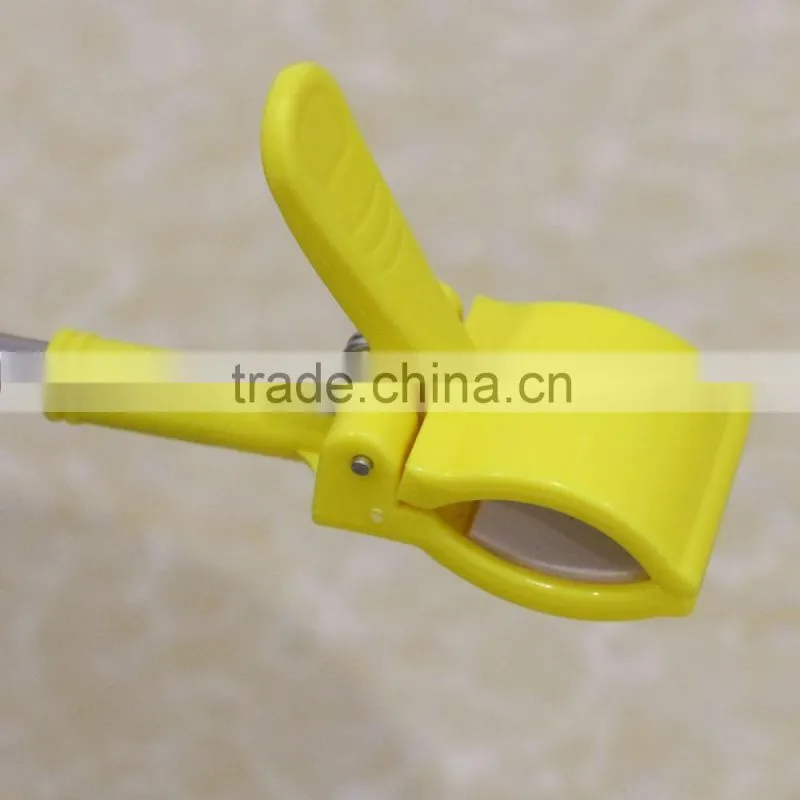 Adjustable metal advertising display standing