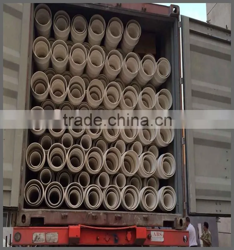 Manufacturer plastic U- PVC Elbow for electrical pipe conduit fittings
