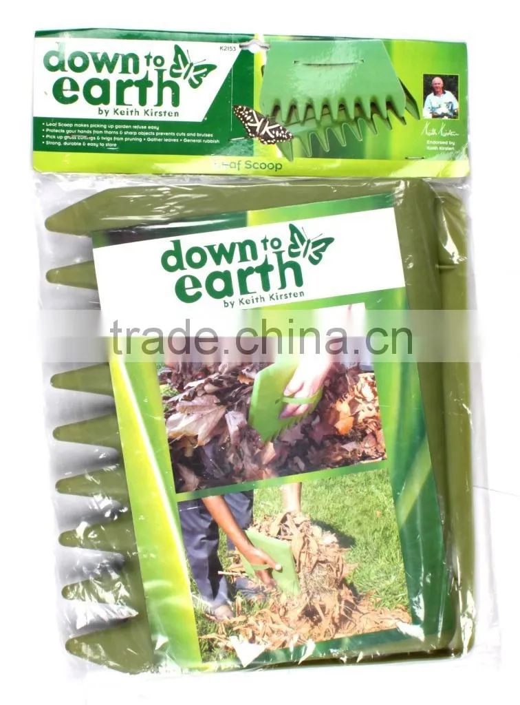 Plastic garden claw rake, leaf rake,Grass rake