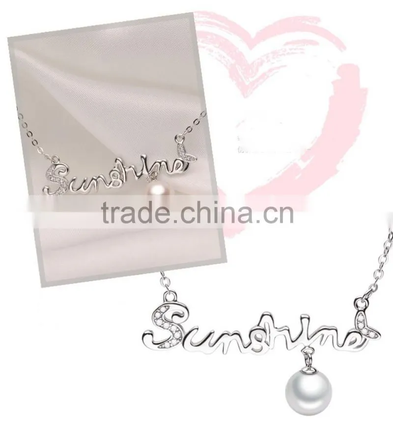 cheap cultured freshwater pearl pendant jewelry for sale