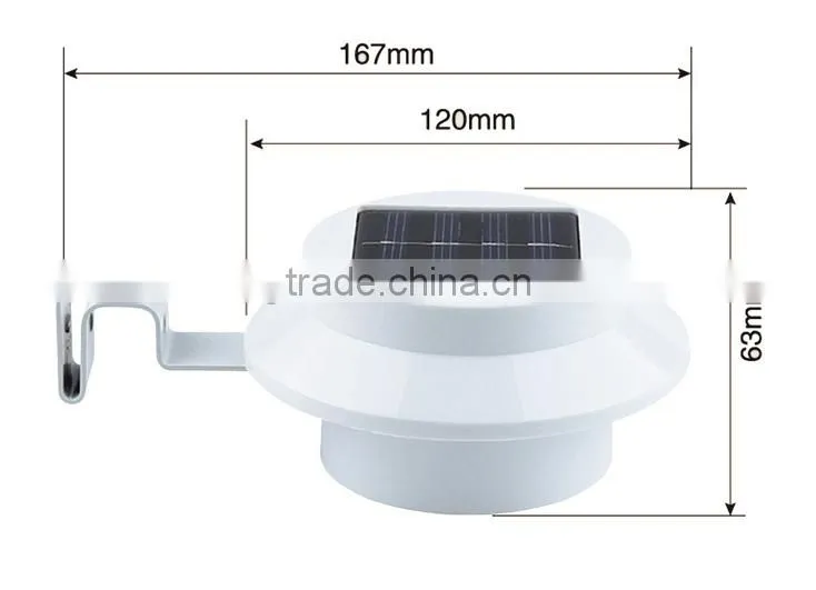 Solor led flood garden outdoor+indoor wall mounted solar led lamp light
