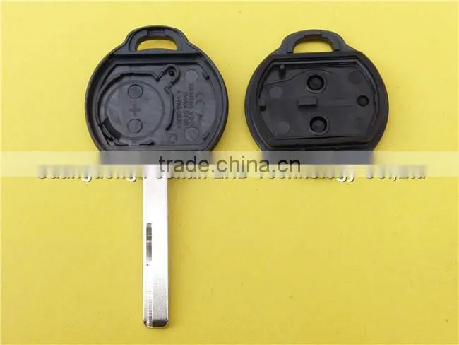 Replacement car key shell fob 2 button No Logo remote key casing For Mitsubishi car key
