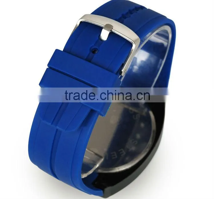 Smart Round Digital Date LED Classic Mens Lady Silicone Sport Touch Screen smart watch