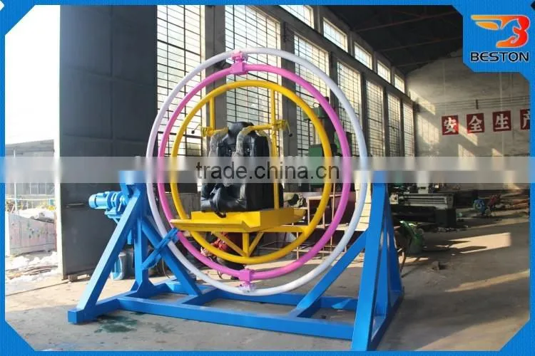 Alibaba Supplier Electric Human Gyroscope Outdoor Playground Equipment for sale
