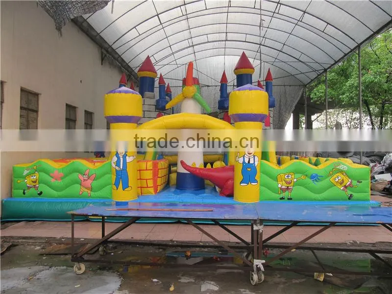 on sale inflatable amusement park castle game