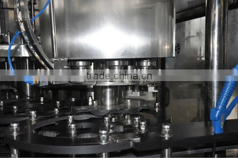 Carbonated beverage machinery