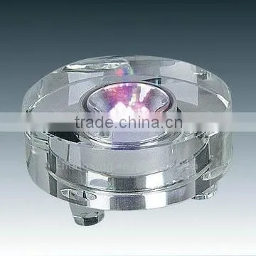 Heart led light base for crystal acrylic centerpieces