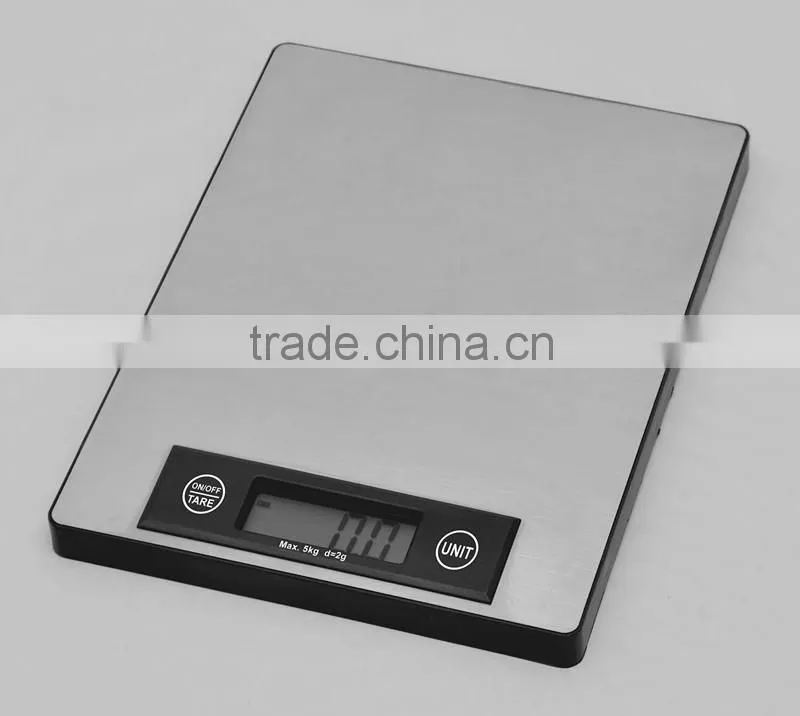 3KG High quality professional stainless steel precision pro-multifunction digital kitchen scale