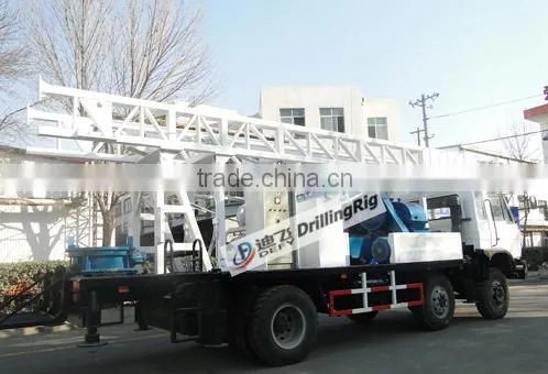 200m Dfc-200 China Factory Truck Mounted Rotary used Water Well Drilling Machine Price for sale