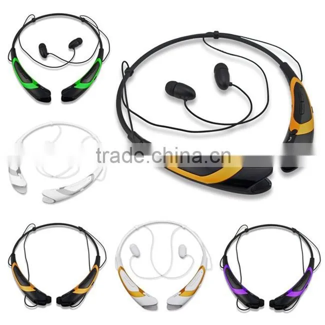 HBS-760 Stereo Bluetooth Earphone Wireless Neckband Style Headphones in-Ear Earbuds Headset