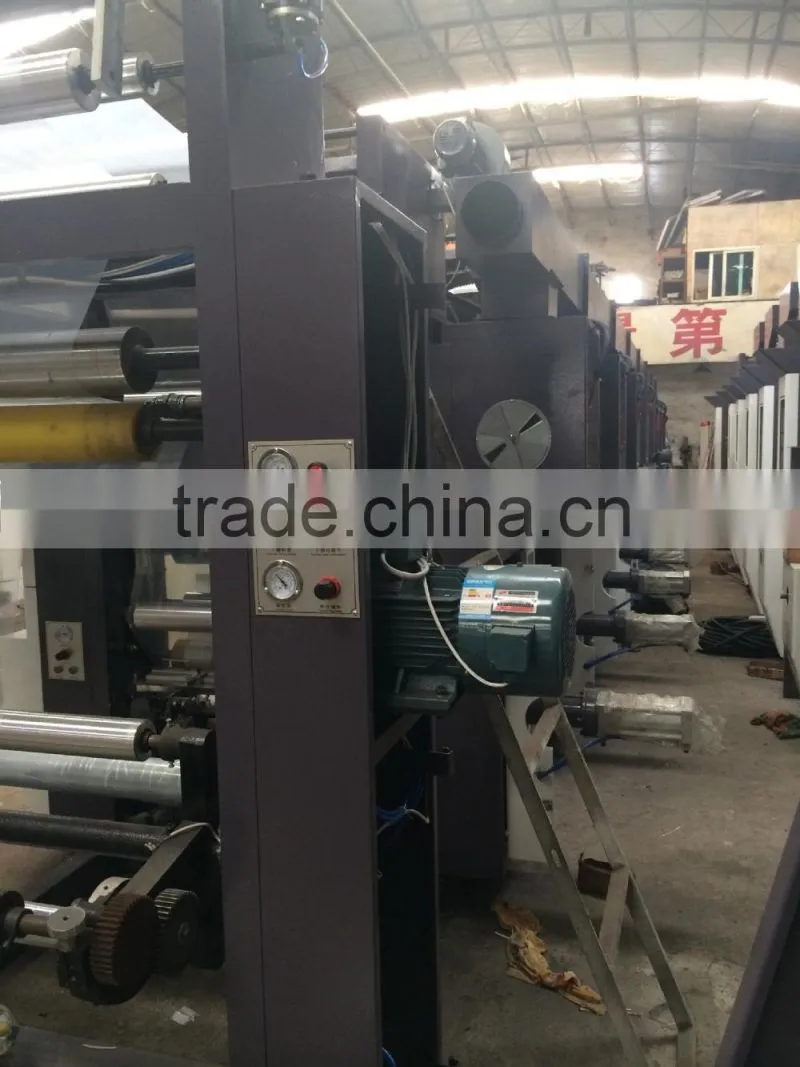 pvc .pe film Latest Rotogravure color printing machine2015