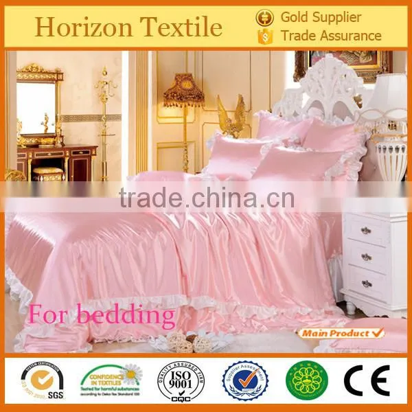 High Quality Colorful Luxury Bridal Satin Fabric