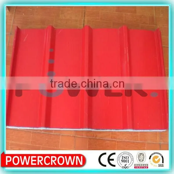 Prefabricated steel tile