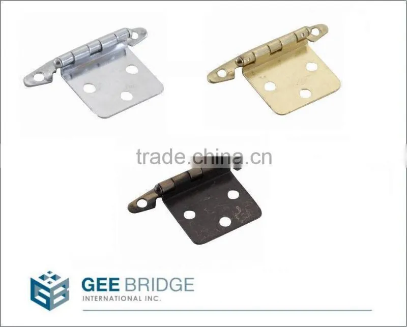 0807032 Steel Traditional Self Closing Face Mount Cabinet Door Hinge