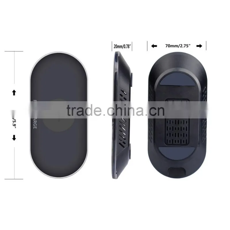 2016 Fast QI Standard Wireless charger Transmitter Module Charging Pad For SamsungS6/S6 edge/Note5/S7/S7 edge