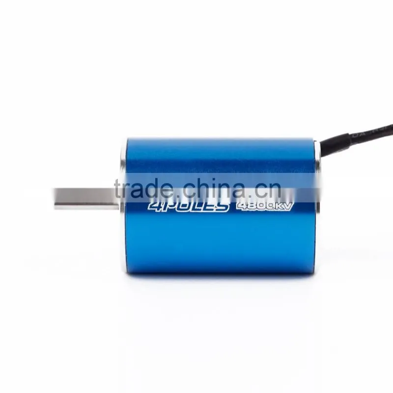 2435 4800KV 4P Sensorless BL Motor with 25A Brushless ESC for 1/16 RC Car
