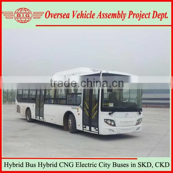 Electric Diesel Hybrid Bus and Testing Line Equipment for Sale