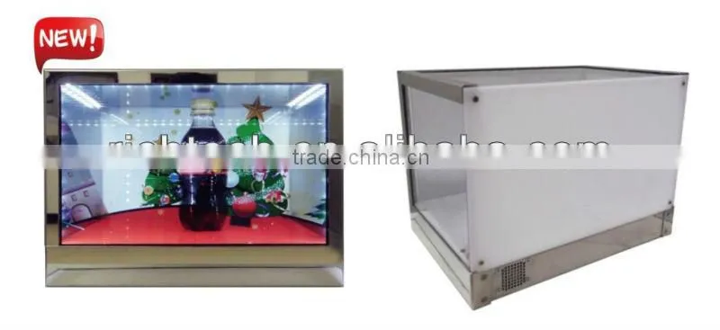 Richtech transparent LCD small cabinet display showcase