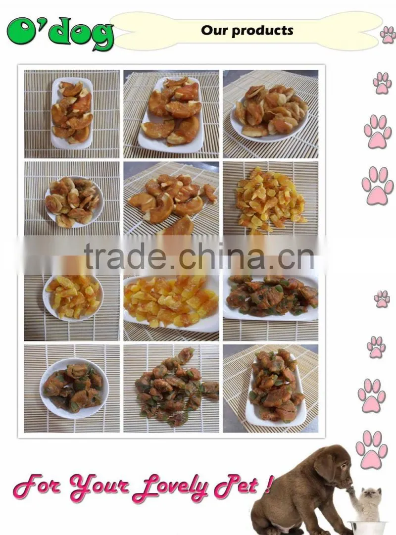 lamb wrap carrot strips Dog and pet treats MJL13