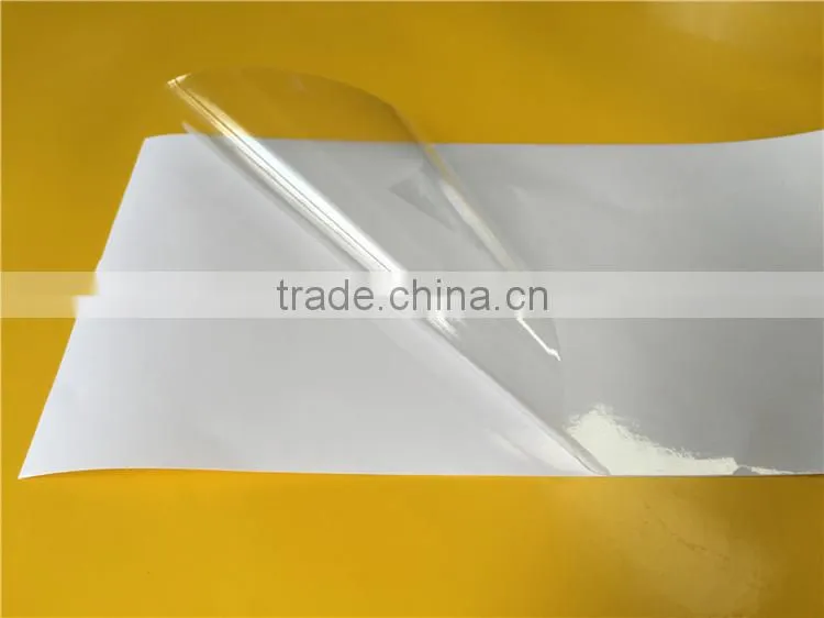 pvc self adhesive vinyl for screen printing sheet film