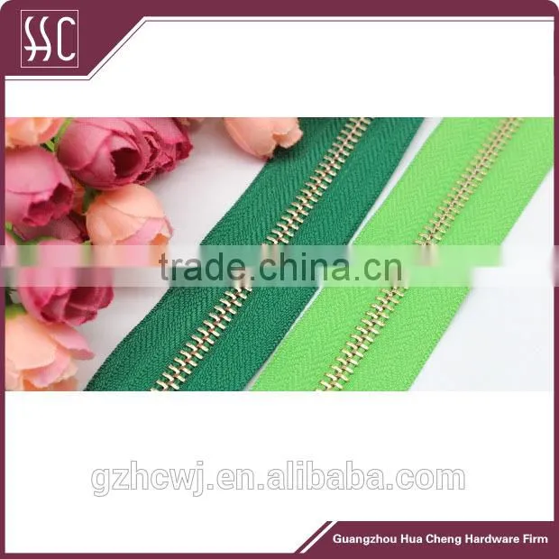 high quality zipper, various color zipper cloth, Guangzhou zipper factory