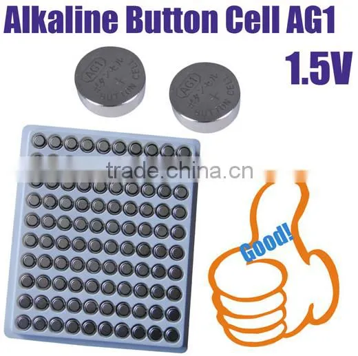 AG1 Alkaline button battery 1.5V Button cell alkaline battery