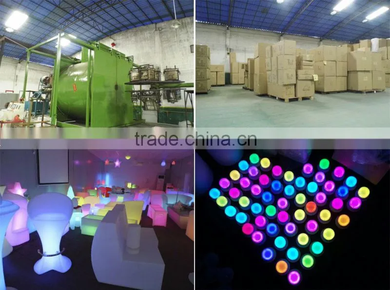 Kude factory supply high quality modern illuminated LED bar counter design for bar nightclub furniture