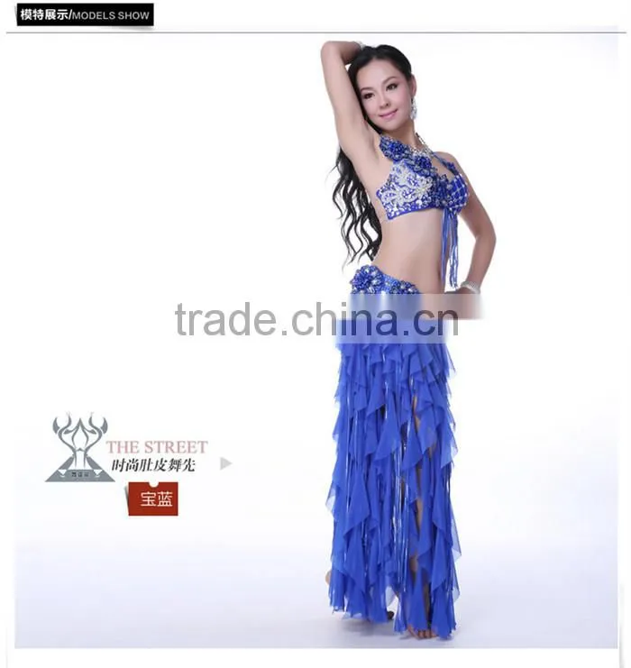 Belly Dance Costume with Diamond in Performance Wear (QC2167)