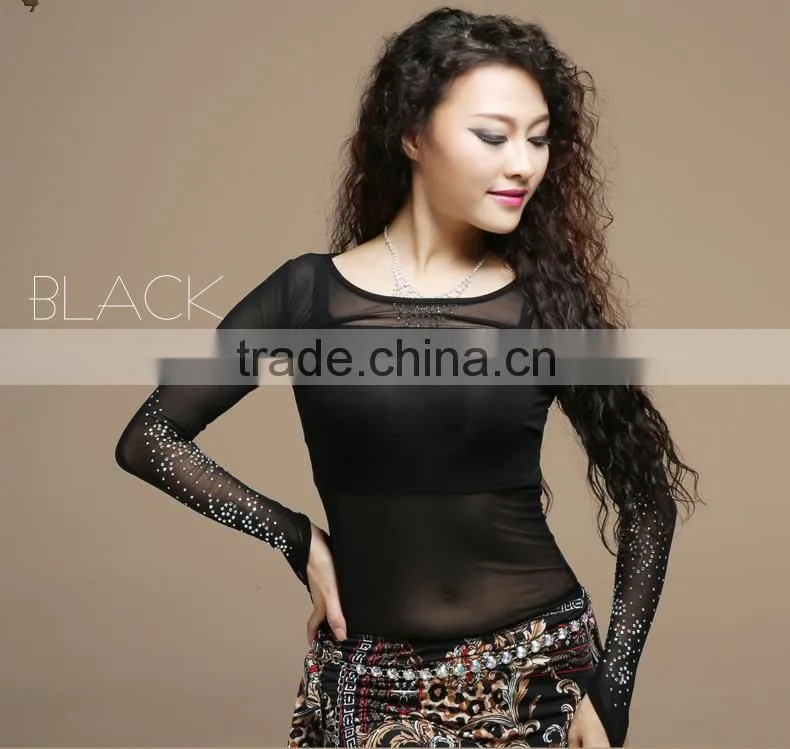 Special Sexy Spandex Mesh Belly Dance Bolero Capelet