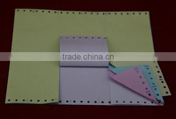 perforate 9 1/2 carbonless paper NCR sale with low price high quality