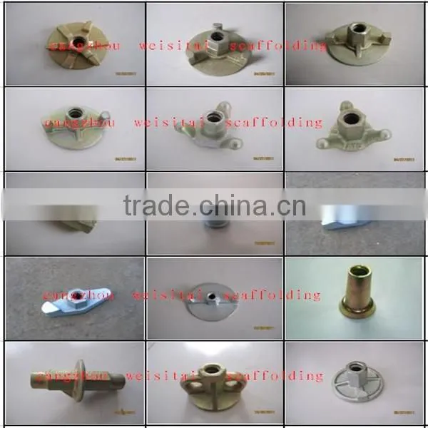 casting formwork wing nut without plate