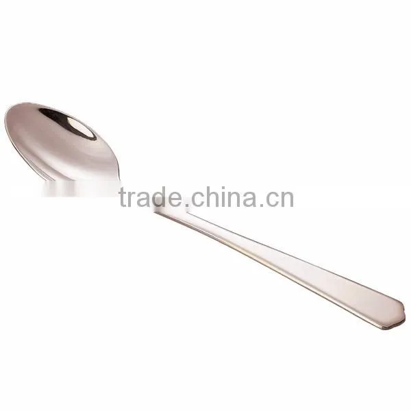 Solid Serving Spoon Stainless Steel silver dispenser spoon Mirror Finish serveware for Elegant Buffet Serving