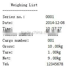 LAMBRY NEW weight indicator for truck scale