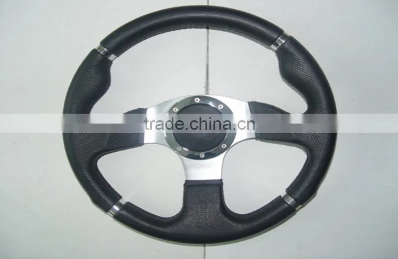 PVC/ PU 320mm Steel Wheel - JBR HD-5128A