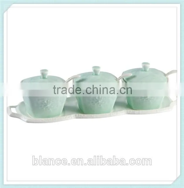 ceramic peppers oil jars flour use for cooking