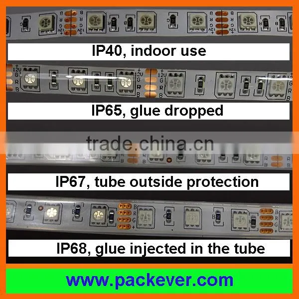 RGBW LED strip 60LEDs 12VDC/24VDC