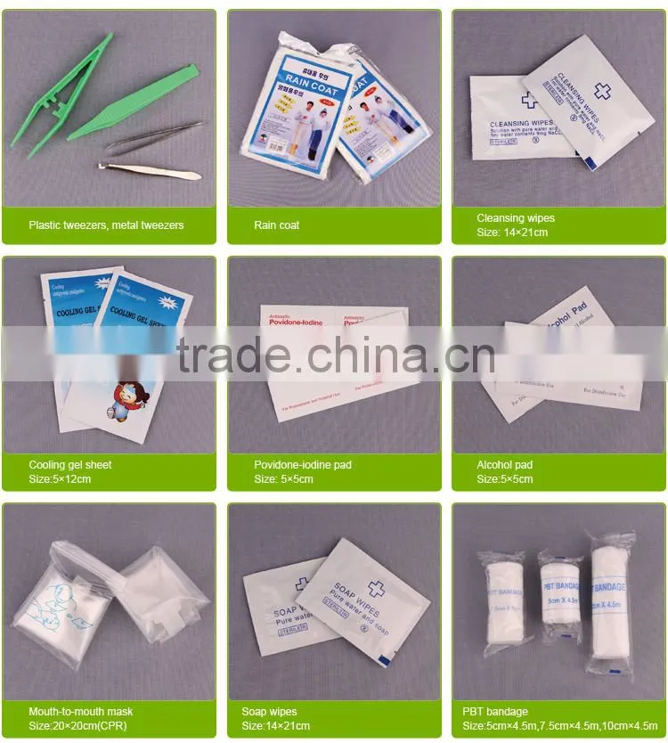 Easy Lid Kit Portable PP First Aid Kit