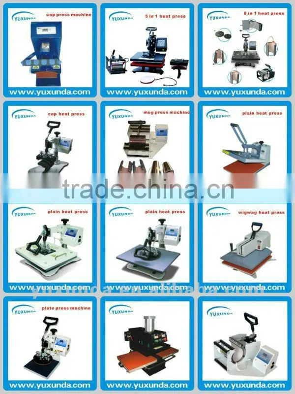 60*80cm digital temperature control combo printing Machine