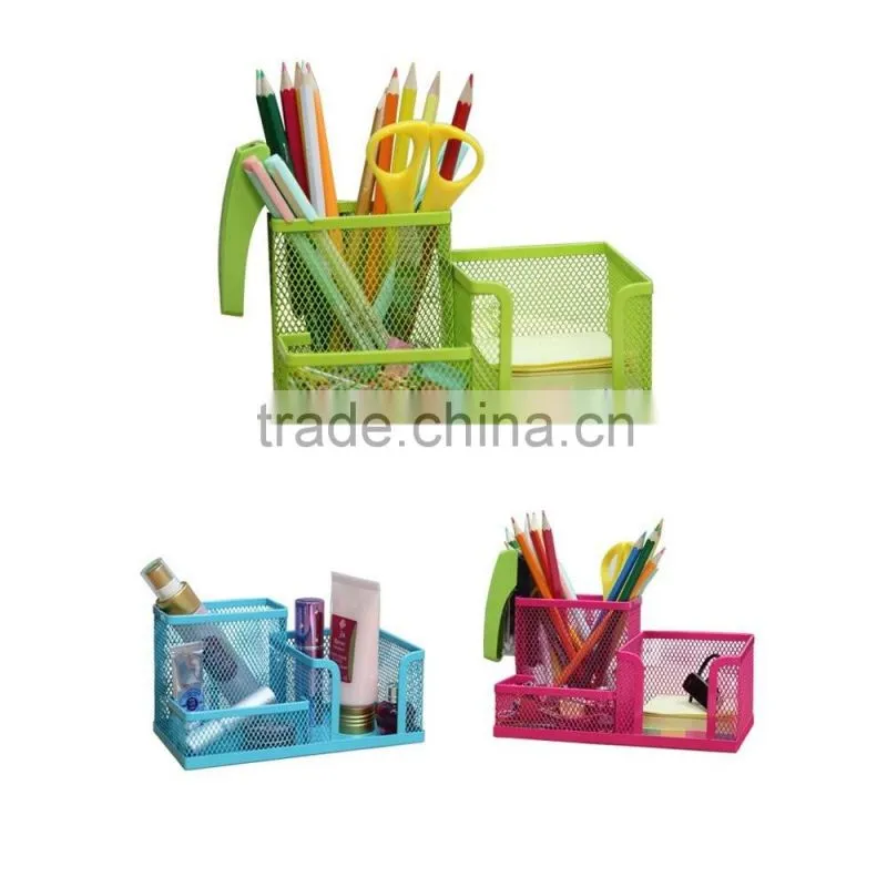 Metal Mesh Multifunctional Desk Organizer